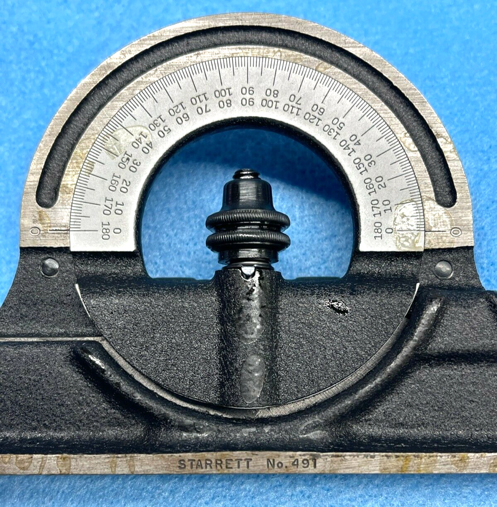 STARRETT PROTRACTOR HEAD CPR-1224W