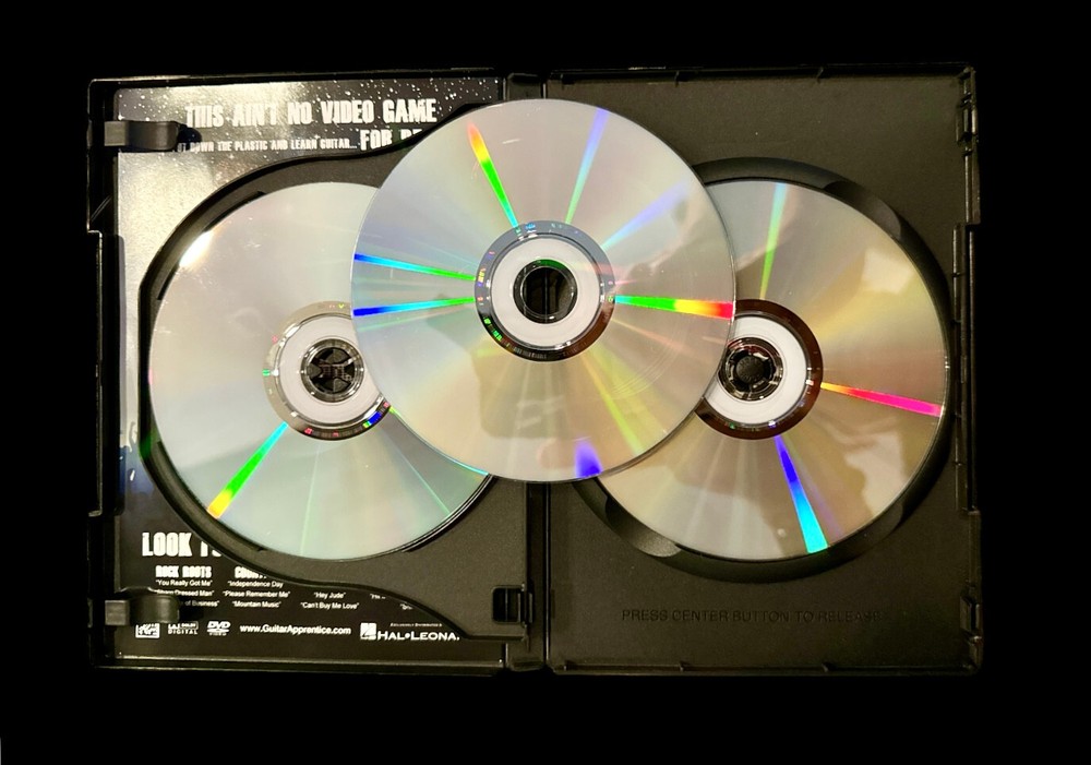 Guitar Apprentice: Rock Roots: 3xDVDs