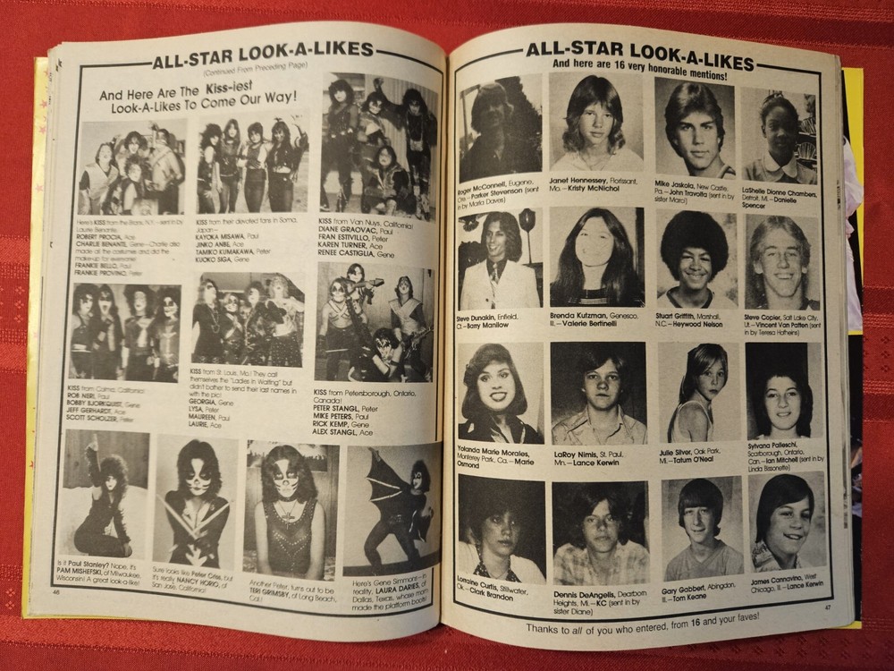 16 Magazine July 1978 KISS Gene Simmons