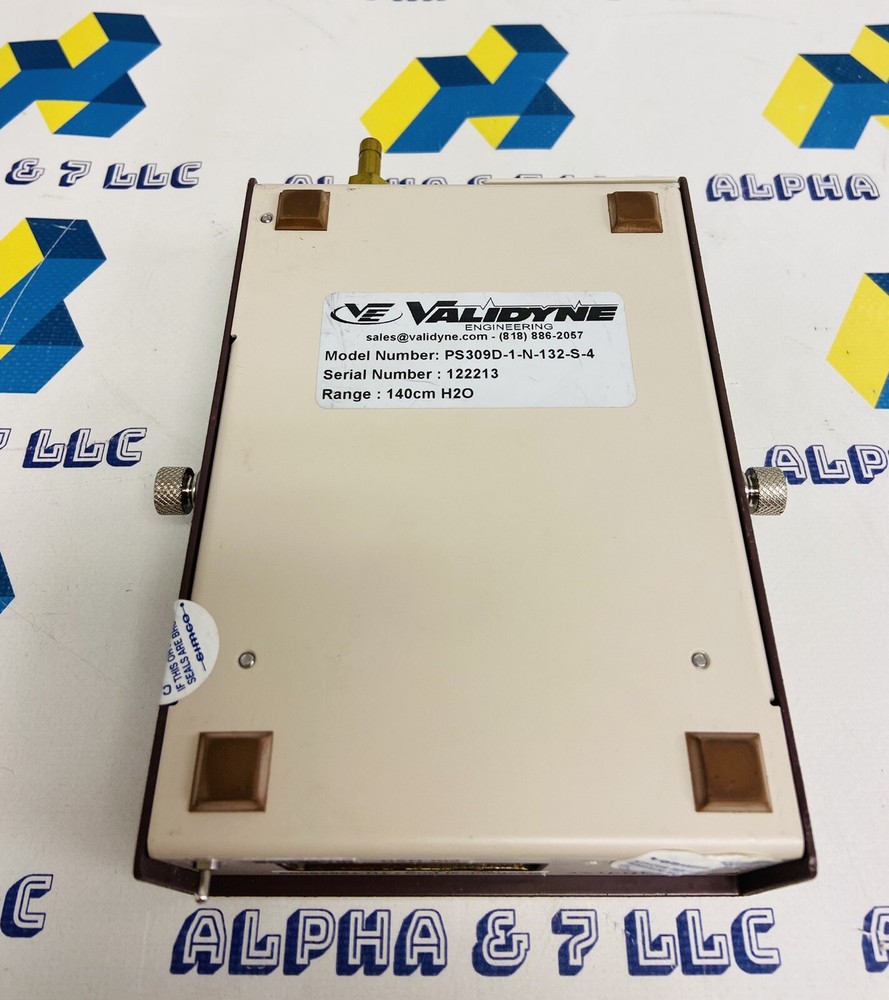 VALIDYNE ENGINEERING PORTABLE DIGITAL MANOMETER PS309D-1-N-132-S-4