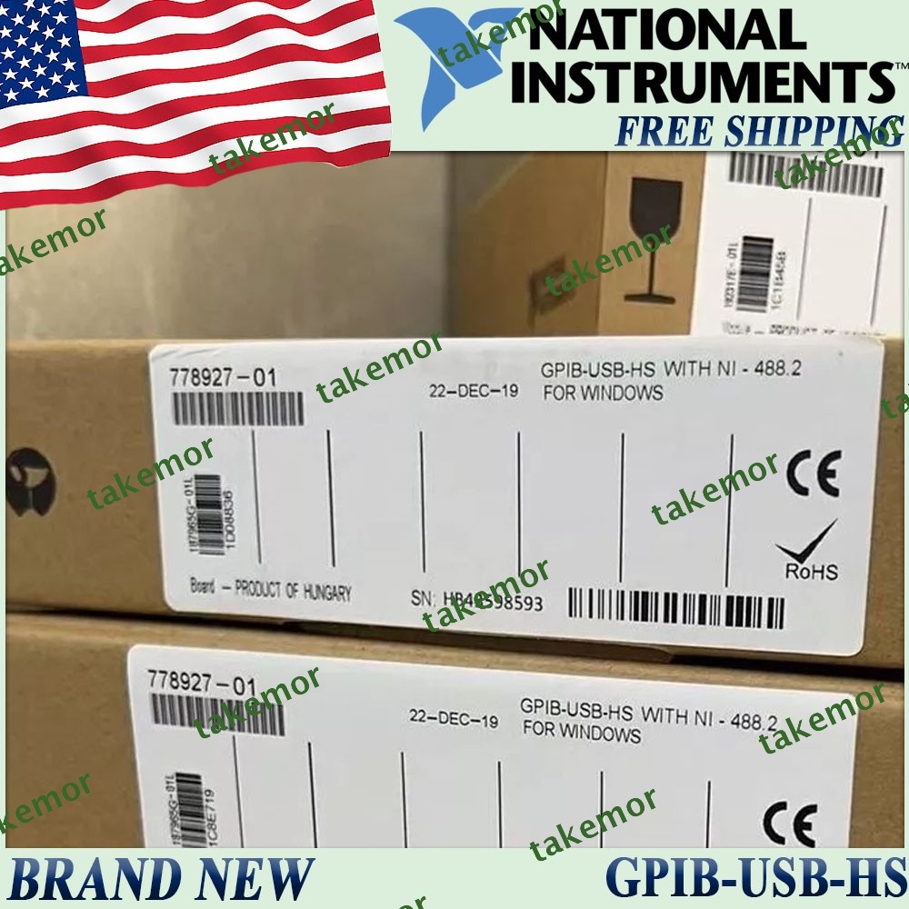 1x For National Instruments NI GPIB-USB-HS Interface Adapter IEEE 488 Controller