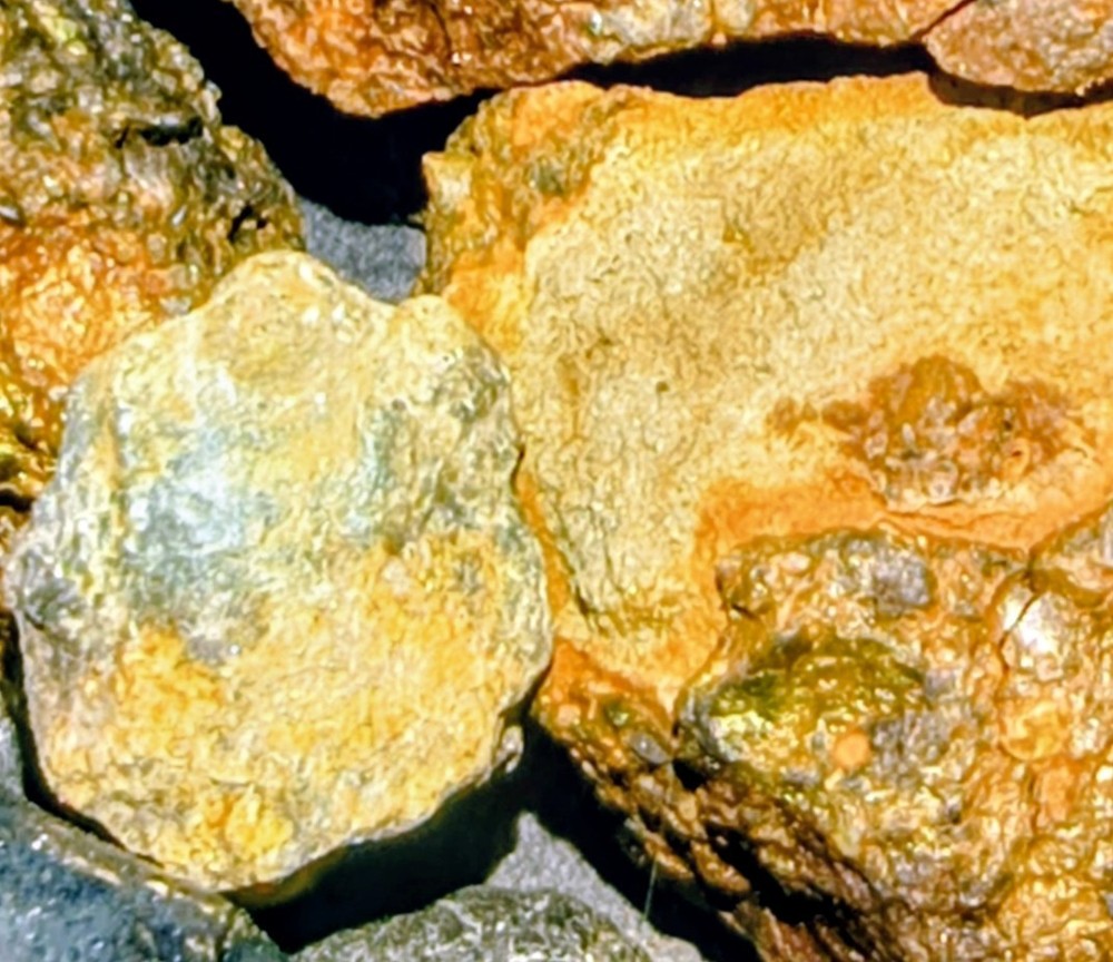 Gold Rich Ore