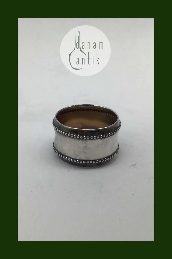 German Silver Napkin Ring (Small)