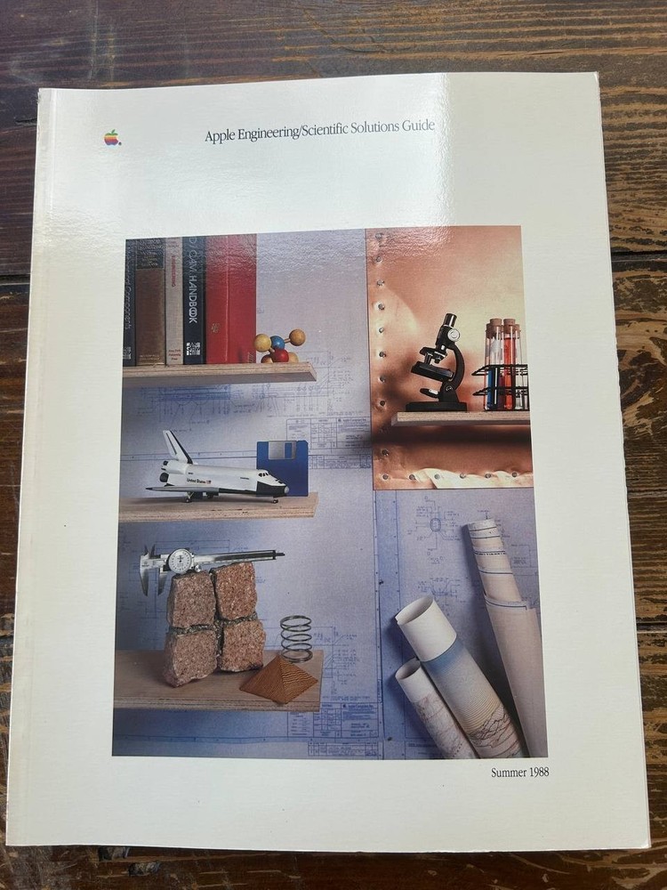 Apple Engineering/Scientific Solutions Guide Summer 1988 Vintage Book