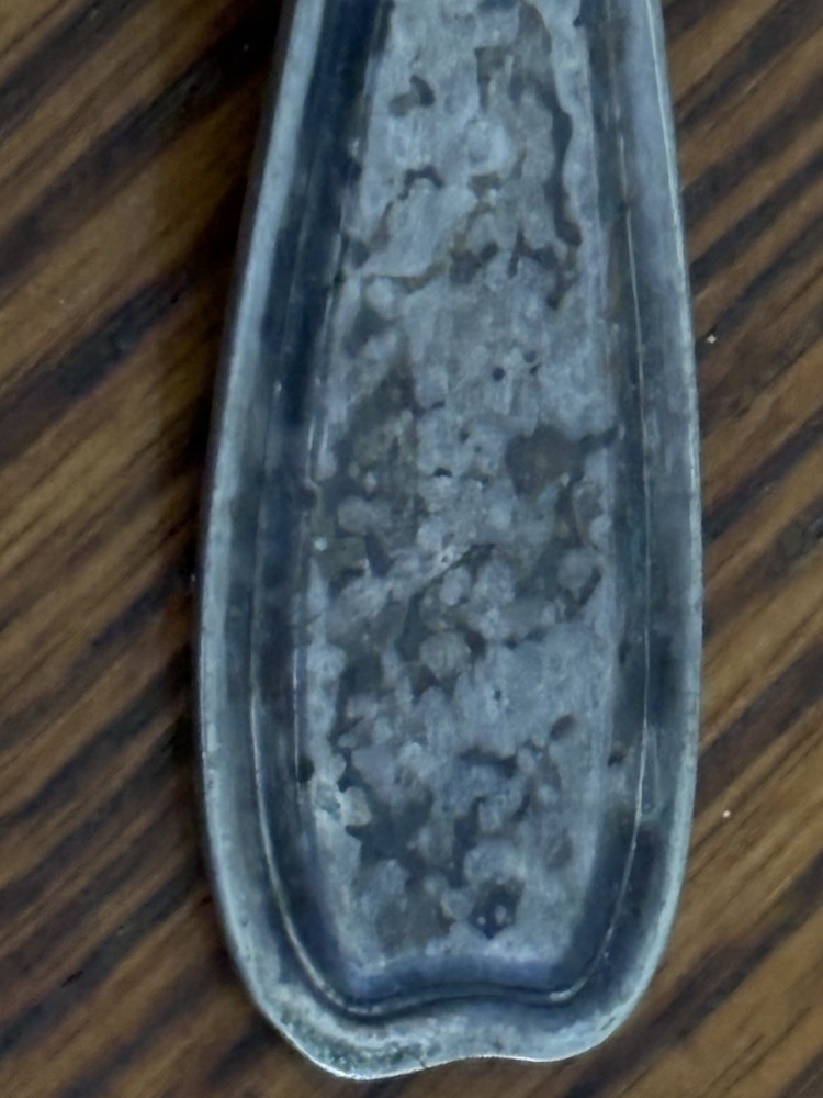 Page & Baker Antique Tea Strainer, Silverplate