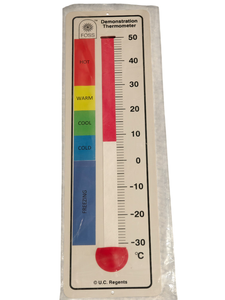 FOSS 200-7675 Demonstration Thermometer | Classroom Science Teaching Tool | NEW