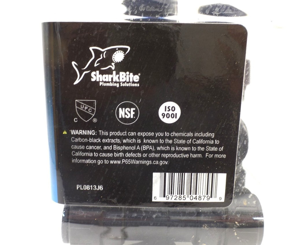 SHARKBITE PL0813J6 PROLOCK PE-RT-PEX-COPPER TEE 3/8" PRO 6-PACK