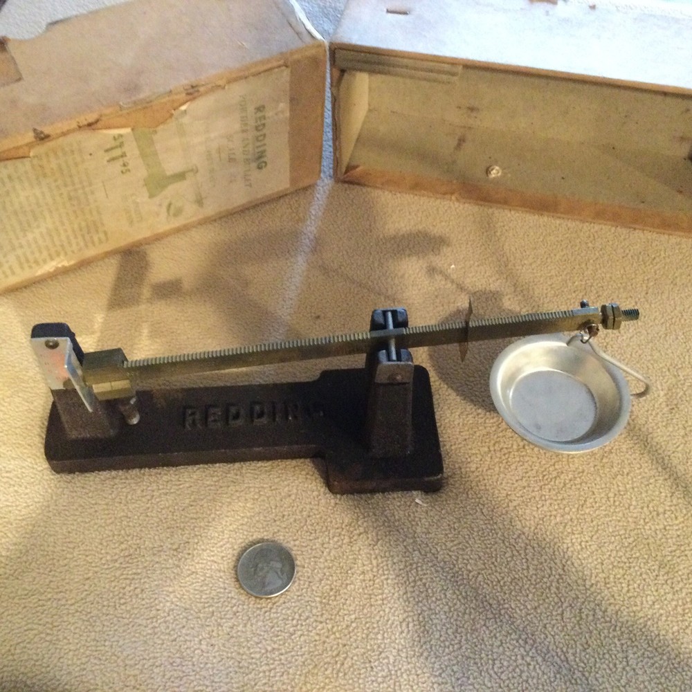 redding powder And Bullet Scale