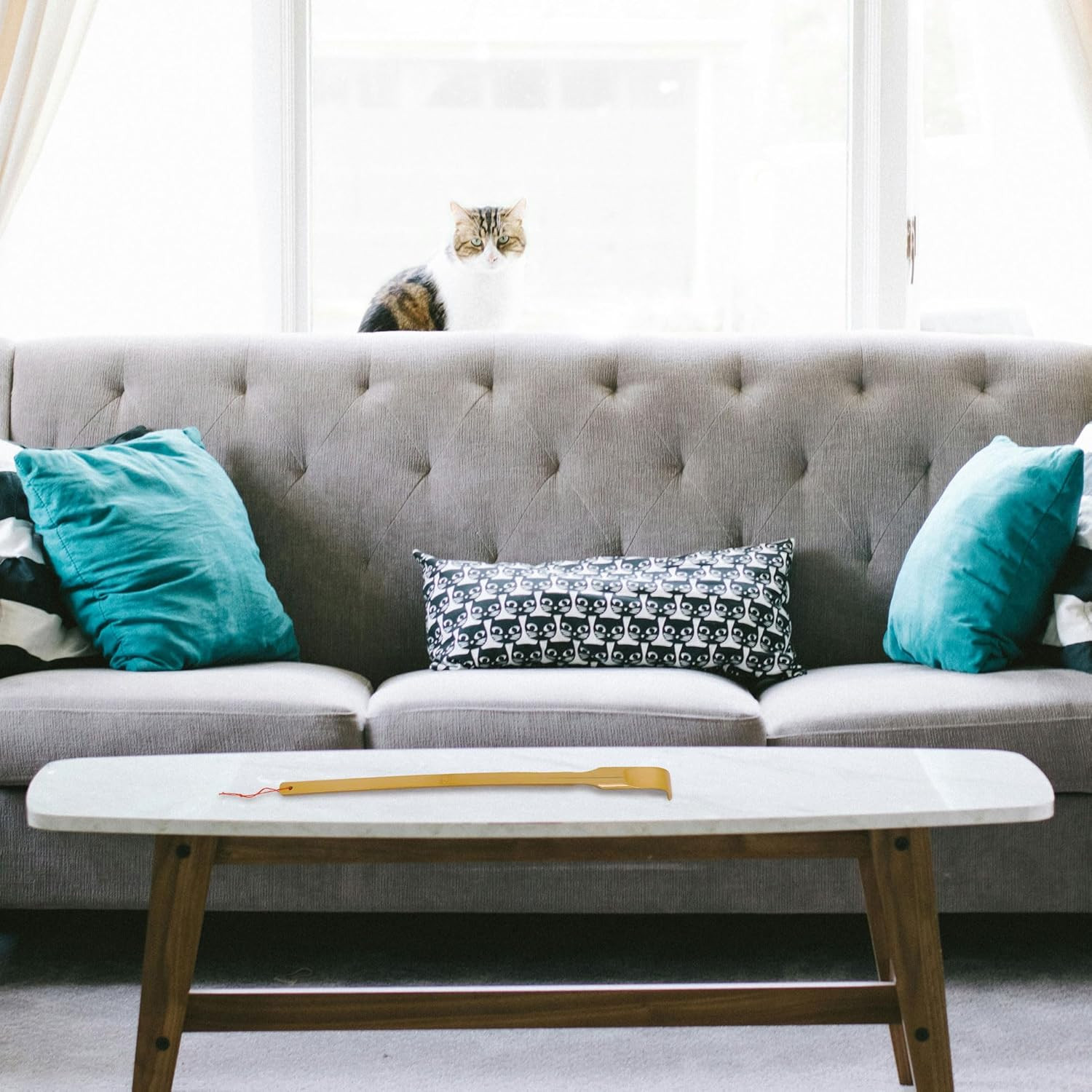 16.5 Inch Traditional Thin Travel Size Bamboo Wooden Back Scratcher Body Relaxat