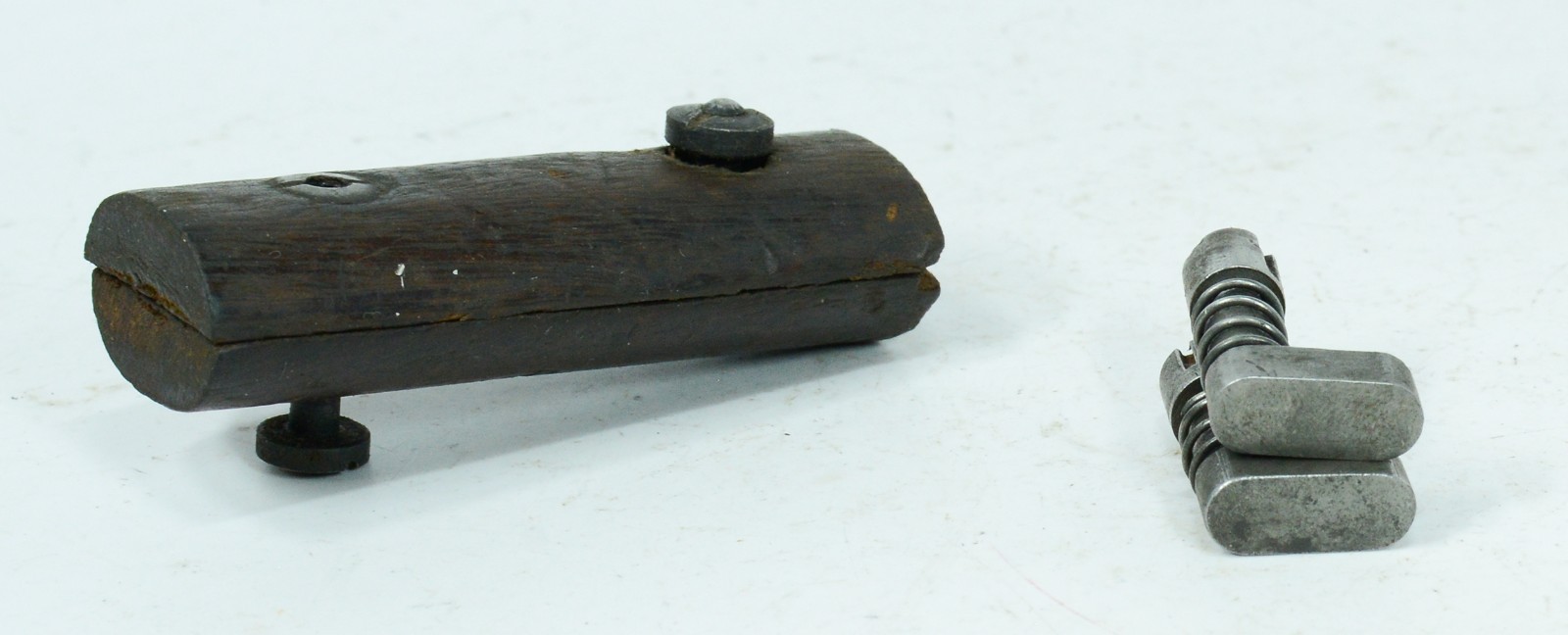 LOT WWI British Pattern 1888 Bayonet Grips Screws Escutcheons Lugs Springs Nuts