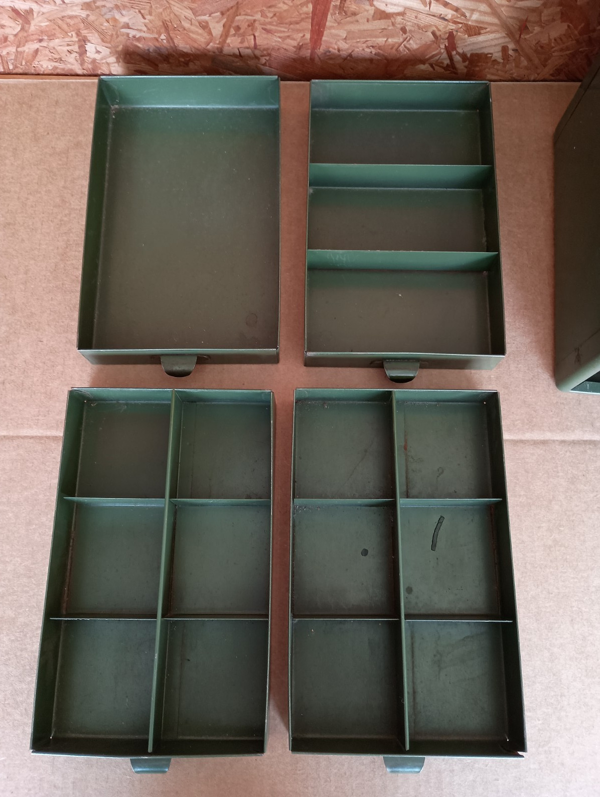 Vintage Steelmasters File-A-Way Chest Small Parts 4-Drawer Metal Cabinet