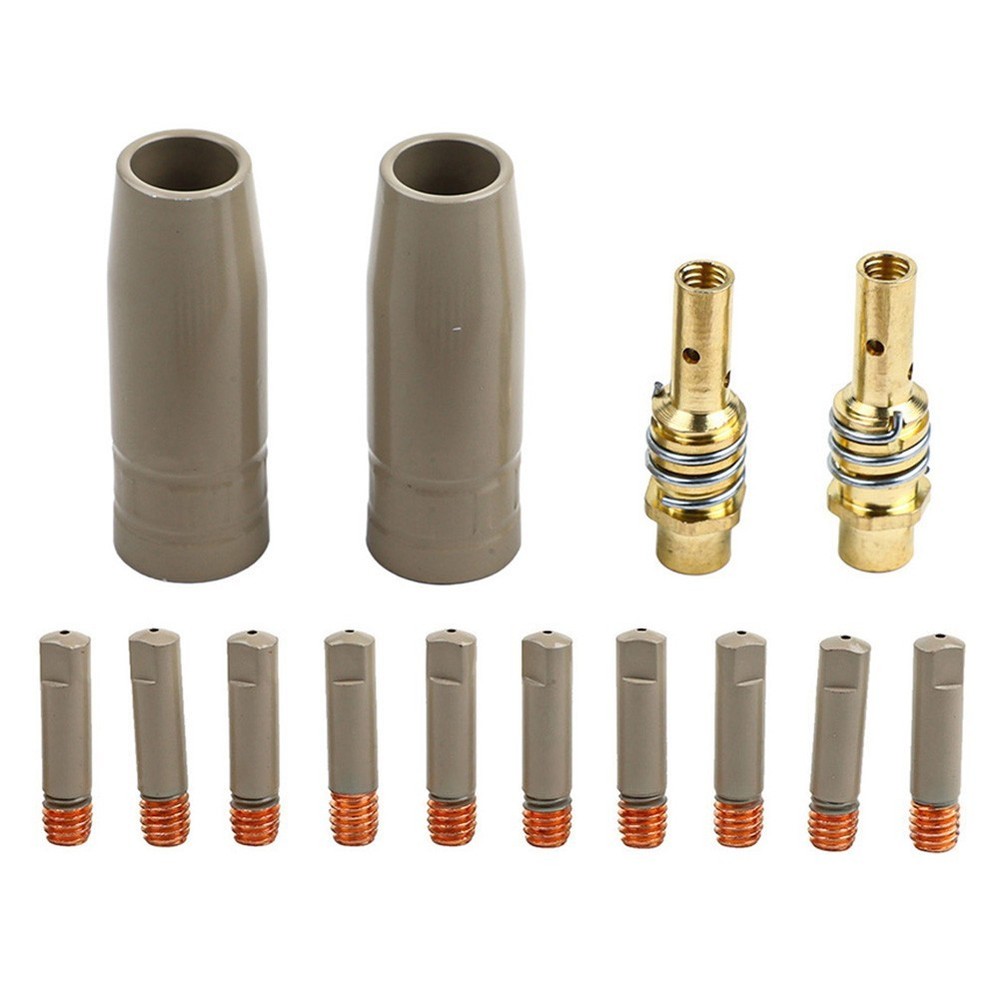 For 15AK Coating Protection Nozzle Set 14PCS for Enhanced Welding Performance