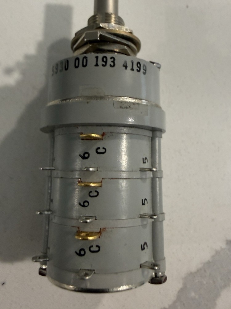 JANCO ROTARY SWITCHES 3Deck 6Position