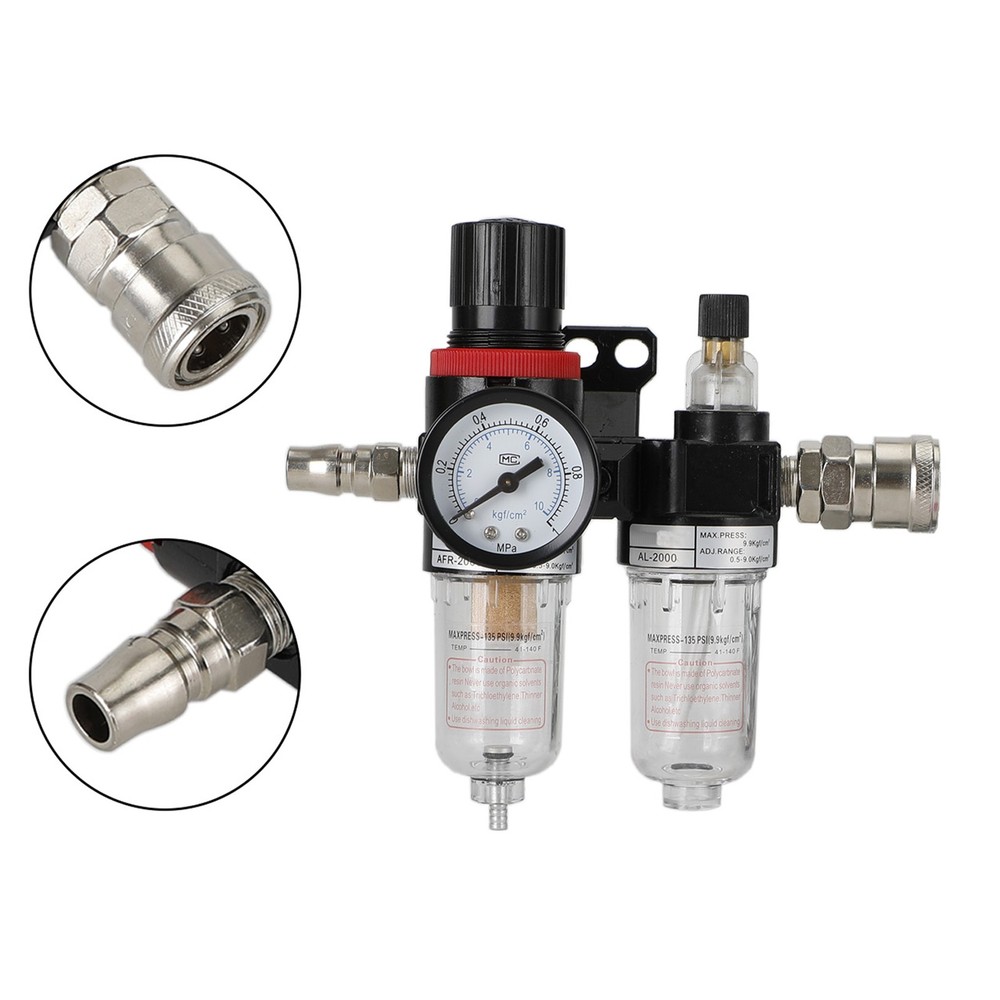 AFC2000 Air Compressor Filter Tool Reduce Valve Regulator Oil Water Separator.