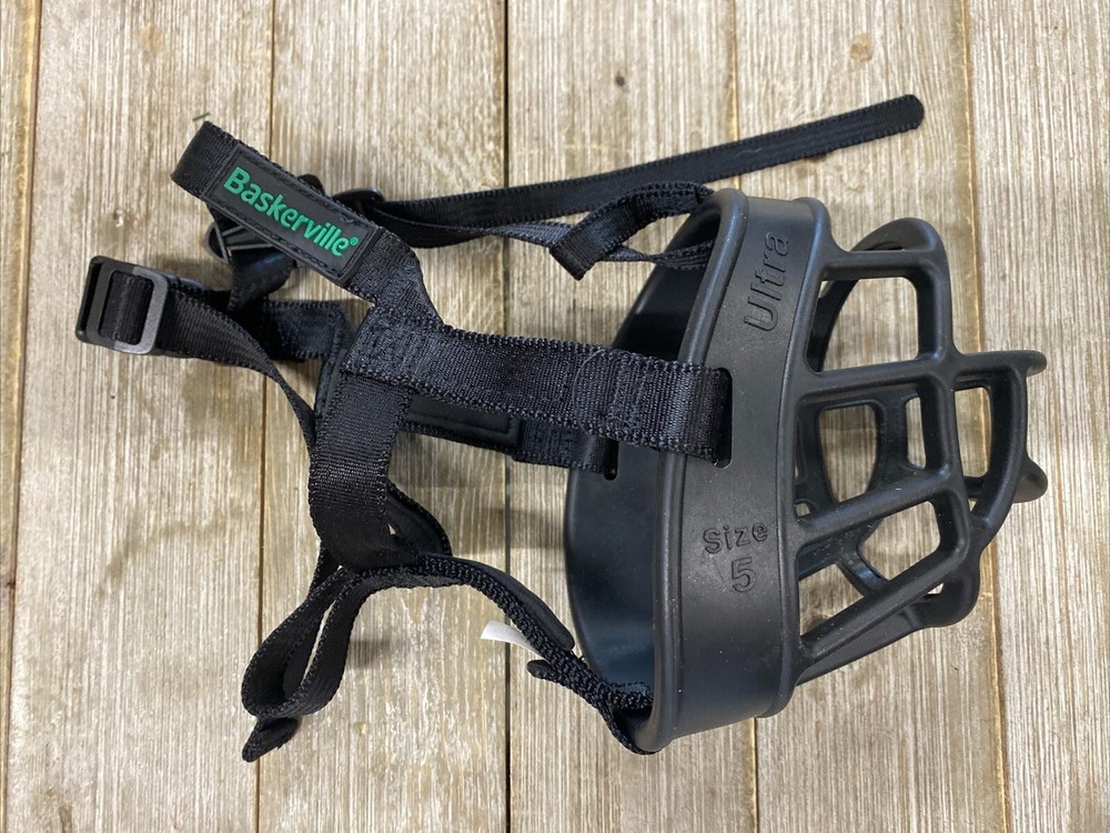 Baskerville Ultra Dog Muzzle Black Size 5