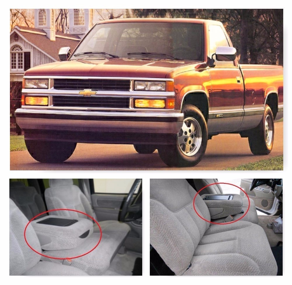 95-99 CHEVROLET C1500 C2500 C3500 TAN BEIGE CUP HOLDER CENTER CONSOLE TOP LID