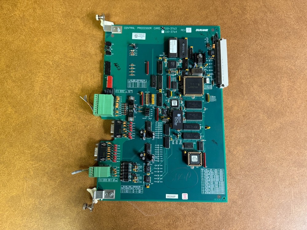 Dukane 110-3763 Central Processor Card for a StarCall Intercom System