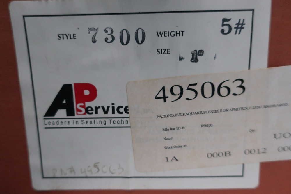 Ap Services 7300 Compression Packing 1in 5lbs