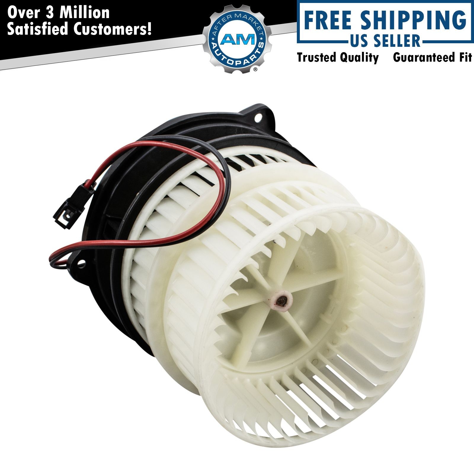 Heater Blower Motor with Fan Cage Fits 2021-2023 Hyundai Elantra