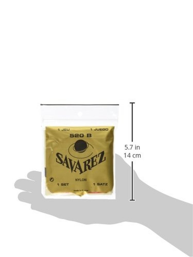 Savarez 540R Classical Guitar Strings Normal Tension & Classical Guitar Strin...