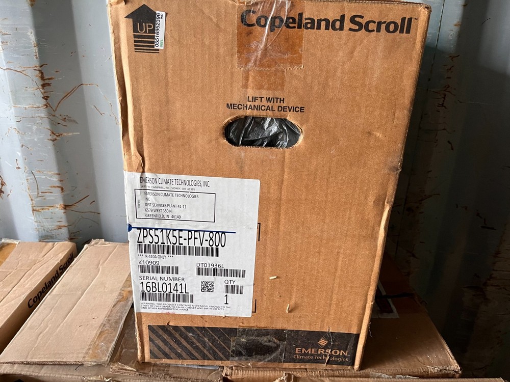 Copeland HVAC Compressor ZPS51K5E-PFV-800