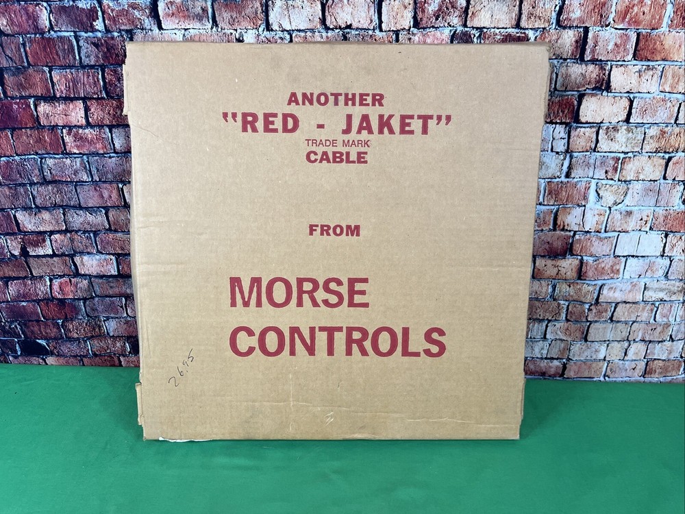 MORSE CONTROL CABLE ASSEMBLY KM63732-0, TELEFLEX CCX17909 9FT. 9'