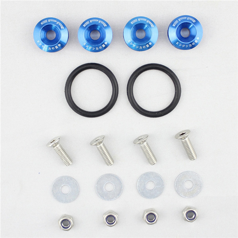 Bumper Quick Release JDM Quick Release Holders Front Rear Bumper Fasteners Trunk