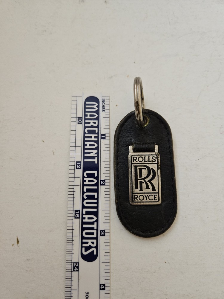 Vintage 1980's Rolls Royce Key Chain