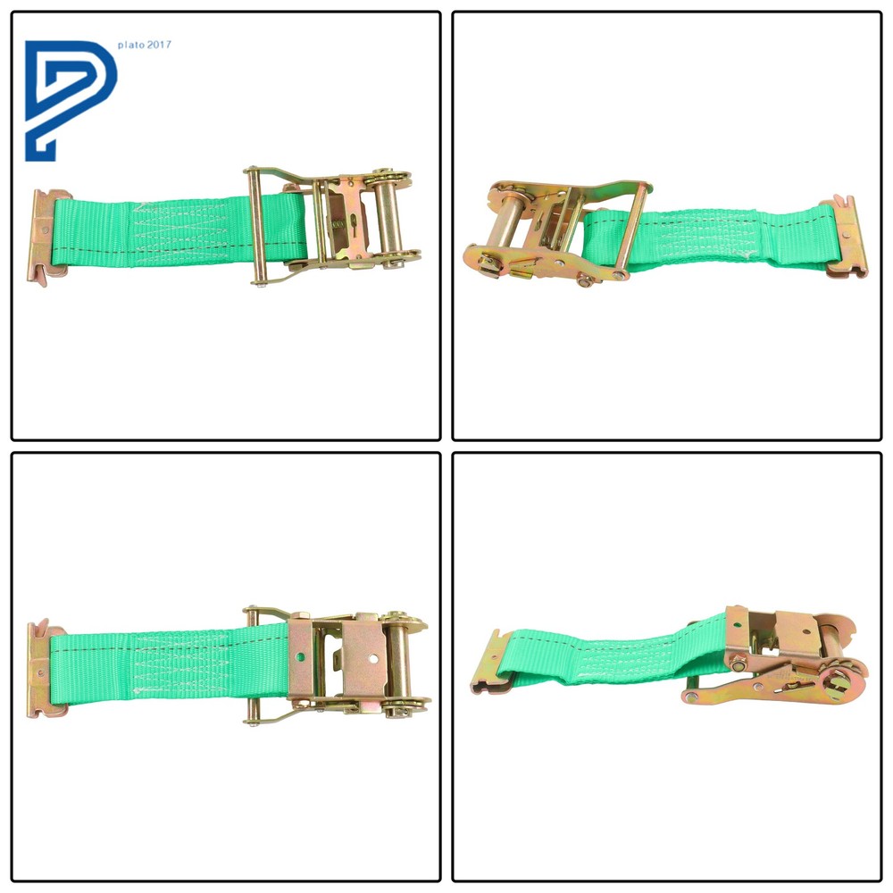 E Track Tie Down Kit 4pcs E Track Wheel Chock 2 Pack 15' E Track Ratchet Straps