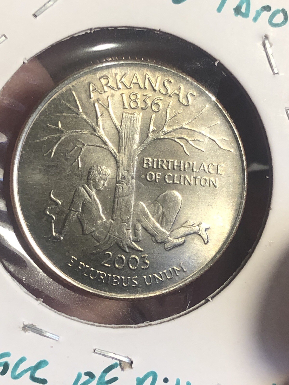 Parody Quarter Token - Arkansas 2003 - Birthplace Of Bill Clinton