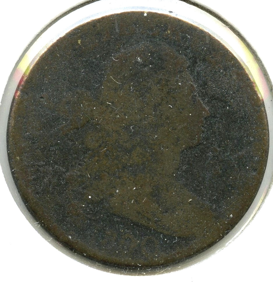 1800 / 1798 Draped Bust Large Cent Penny - L450