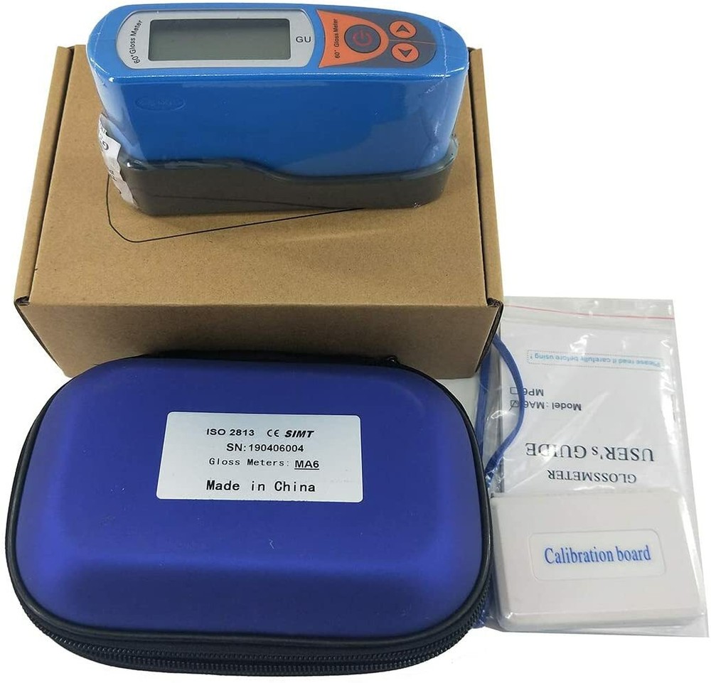 Gloss Meter 60 Degree Glossmeter Testing Non-metallic Material 0-199.5GU