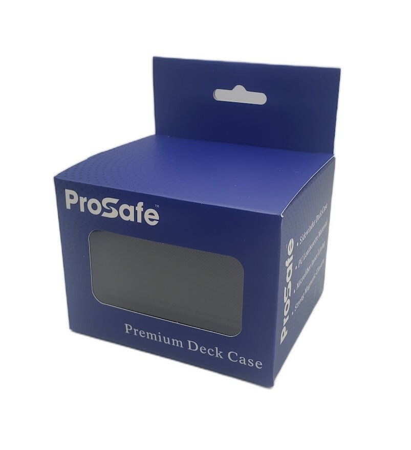 Pro Safe Premium Deck Case BLACK Microfiber Lined - Holds 100+ Gaming Cards
