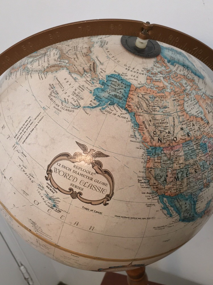 Replogle 12 INCH Diameter Globes World Classic Series.