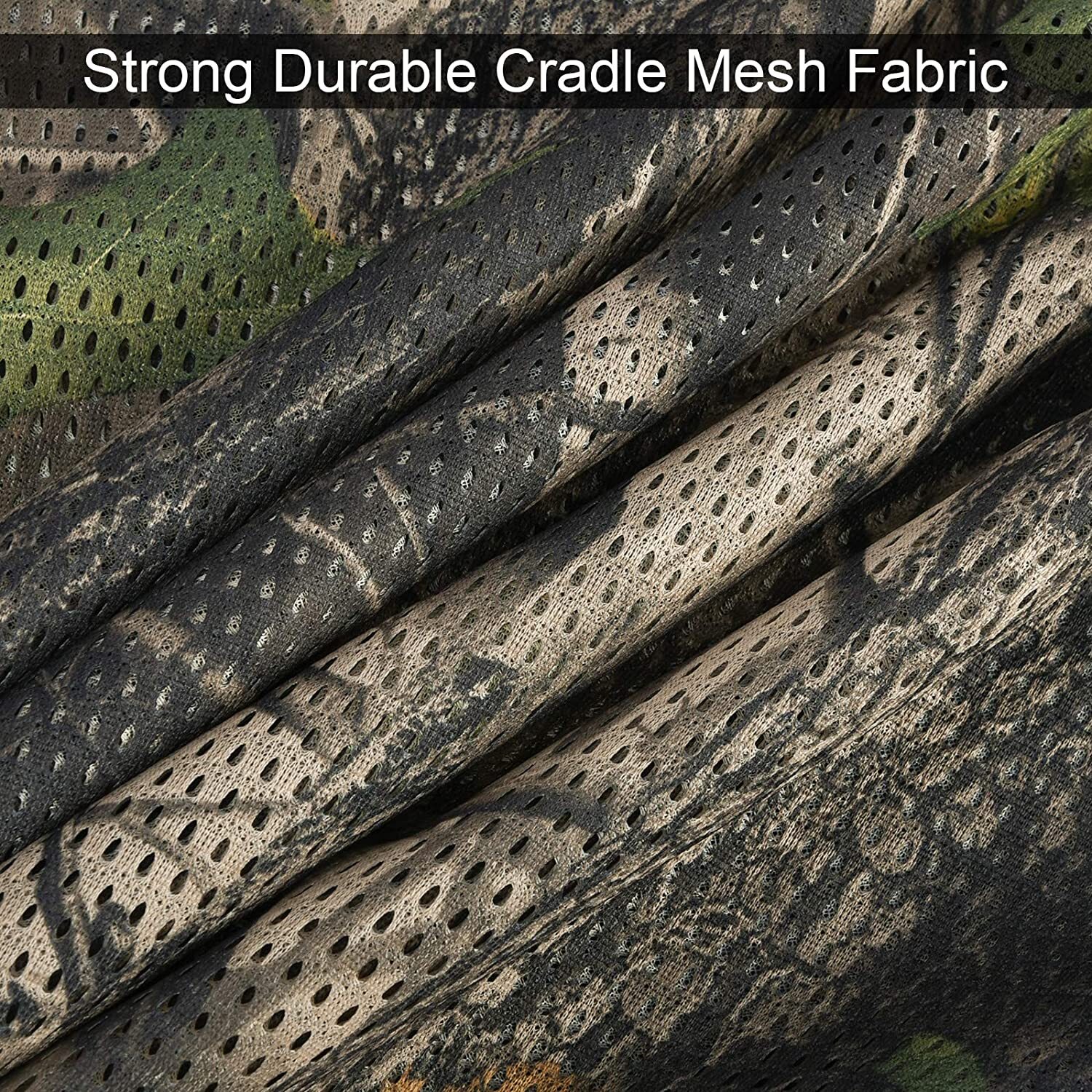 Camo Netting Burlap Cradle Military Camouflage Mesh Netting for Camping Hunting