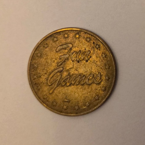 Fun Games Arcade Game Token 24mm