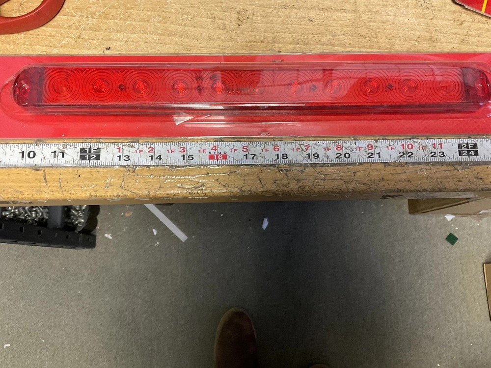 Optronics LED Waterproof ID Light Bar-Ultra Thin DOT 80” Wide Trailers