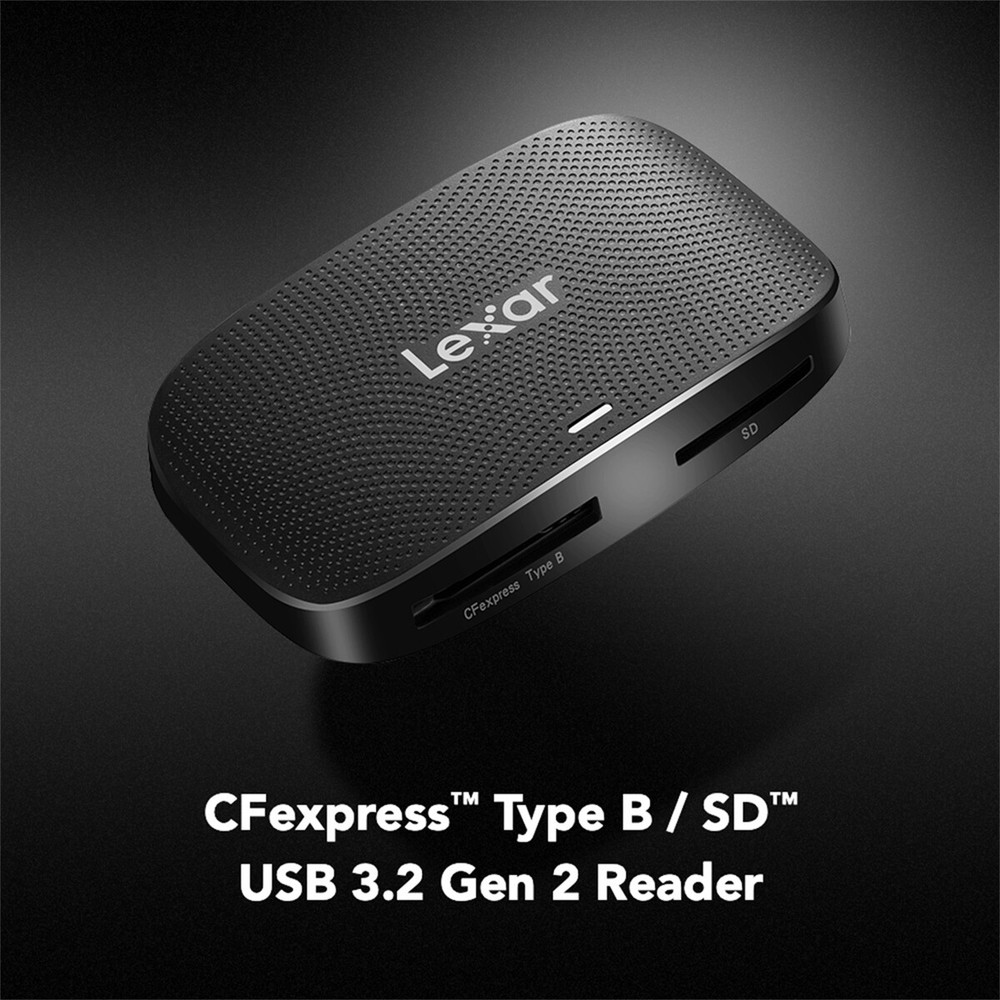 Lexar Professional CFexpress Type-B/SD USB 3.2 Gen 2 Reader #LRW520U-RNBNG