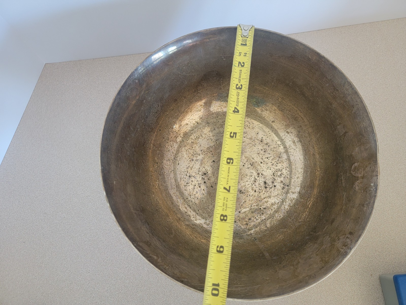 Lunt Sterling Silver 10" Bowl 968g Paul Revere Reproduction 10-R Scrap Or Repair