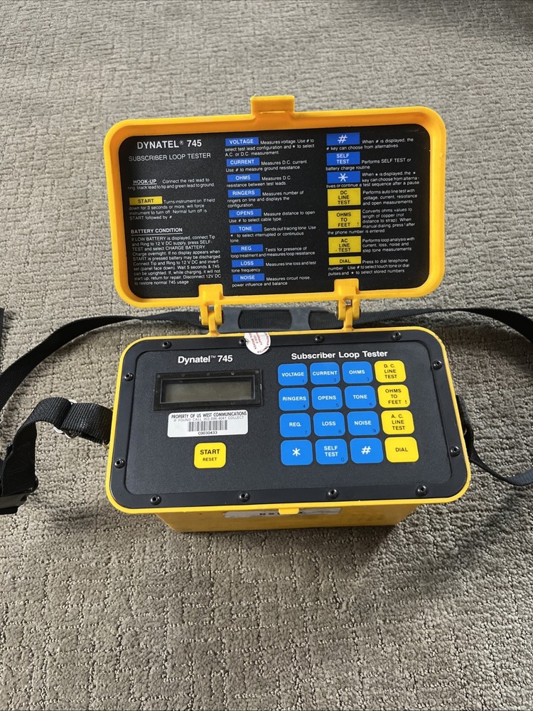 3M Dynatel 745 Compact Telephone Subscriber Loop Tester