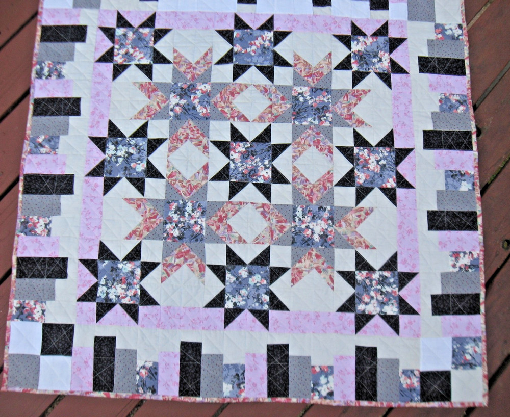 Reflections Handcrafted Quilt, 46" square