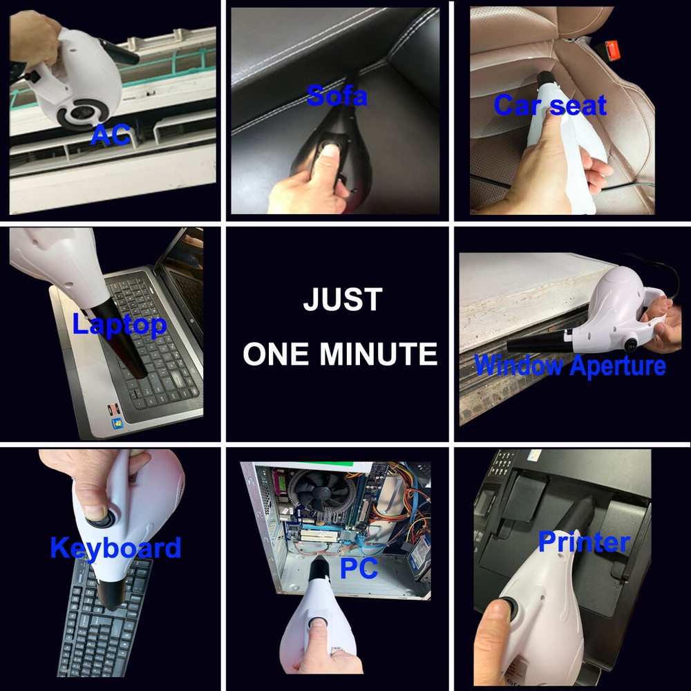 IT Dusters CompuCleaner Electric Air Duster Blower for Clean Laptop, Console PC