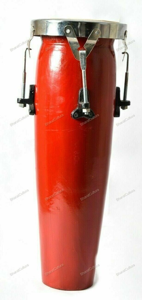 Fibre Congo With Stand Drum Instrument Percussion