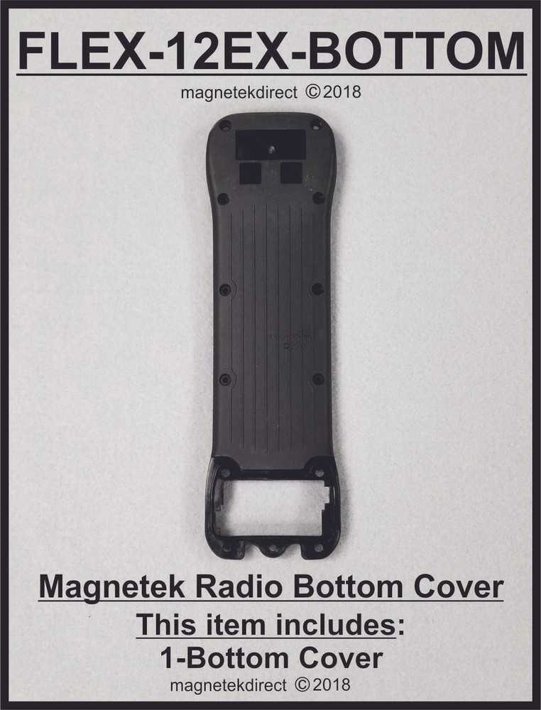 Magnetek Flex 12EX -BOTTOM back bottom cover - radio remote control transmitter