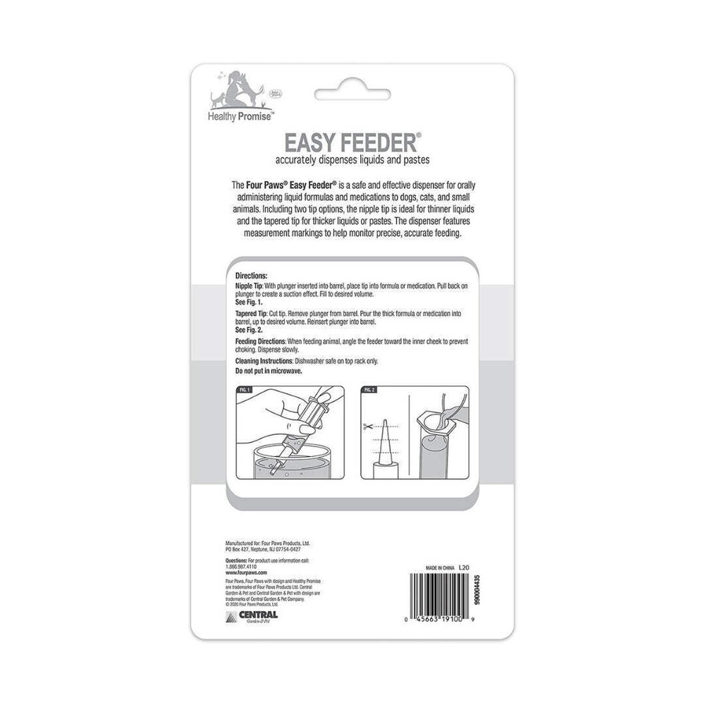 Four Paws Easy Feeder Hand Feeding Syringe