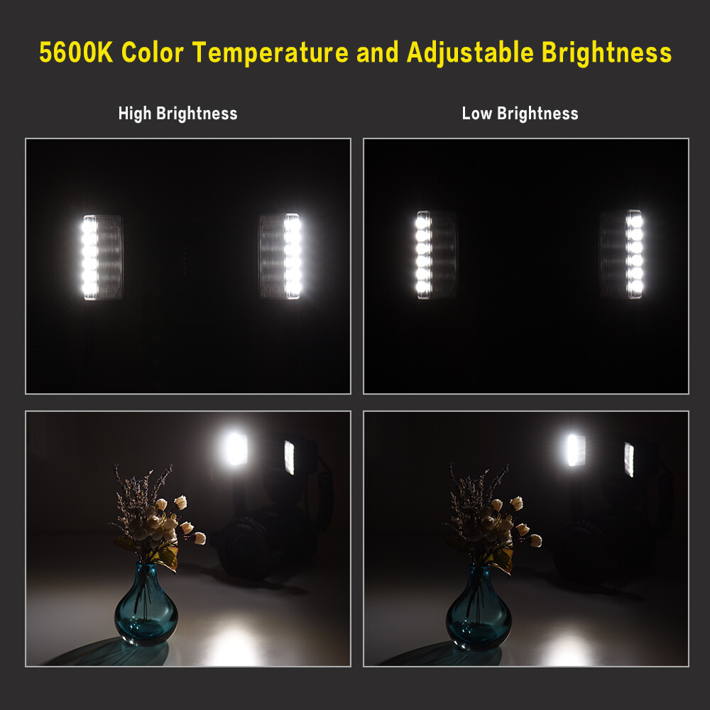 YONGNUO YN24EX E-TTL Macro Ring Flash Speedlite Light 2Pcs Flash Head for Canon