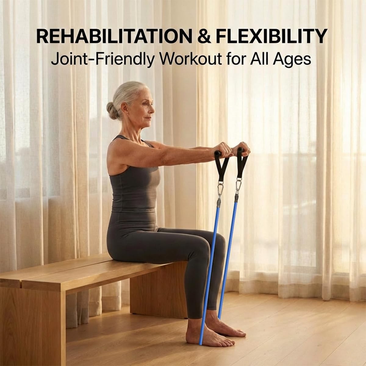 Resistance Bands, Exercise Bands, Workout Bands, Resistance Bands for Working...