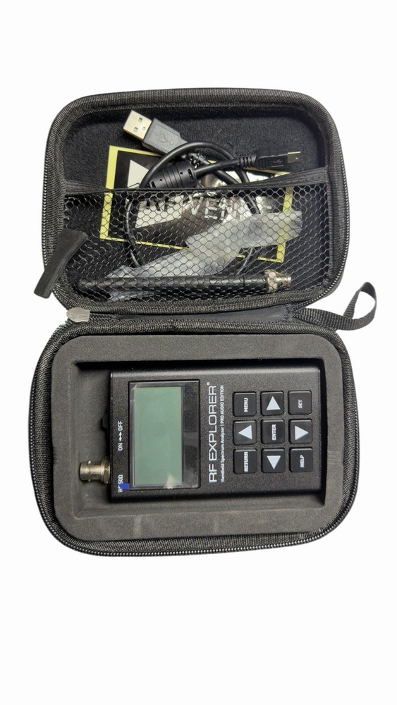 RF Venue RF Explorer Handheld Spectrum Analyzer Pro Audio Edition