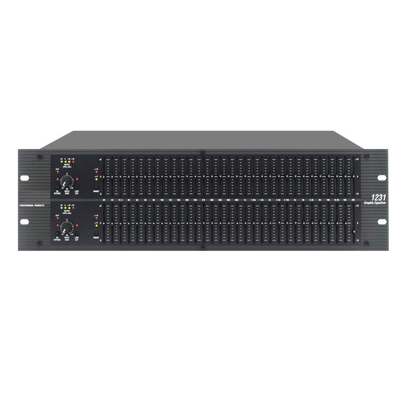DBX 1231 Professional Audio Equalizer Dual 31 Band IC Chip Control Solid Core