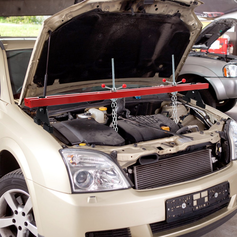 NEW Engine Support Bar Engine Load Leveler 1100 Lbs Transmission w/ Dual Hook